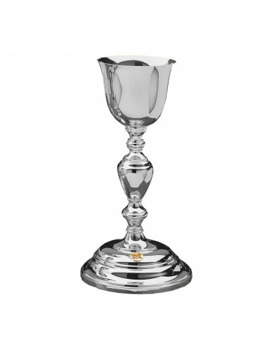 Chalice classic style in gold plated brass
