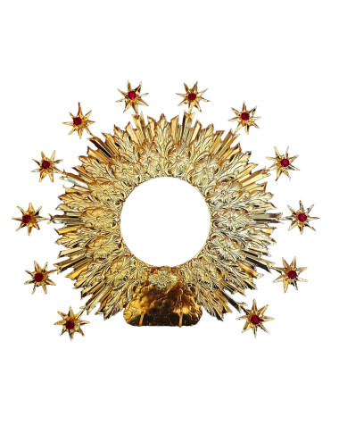 Halo with stars for Virgin made in brass