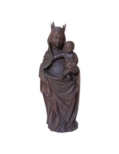 Virgen del Pilar talla de madera