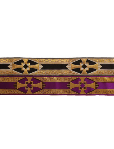 Banding with crosses motifs