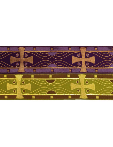 Banding decorated with crosses motifs