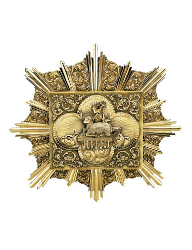 Tabernacle for the wall with Agnus Dei