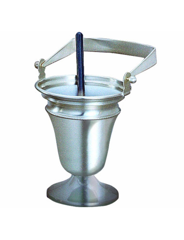 Holy Water Pot with sprinkler of simple lines