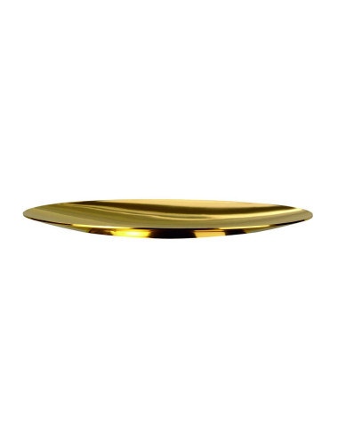 Scale Paten in gold plated brass or stainless steel