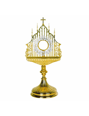 Gothic Monstrance with filigree