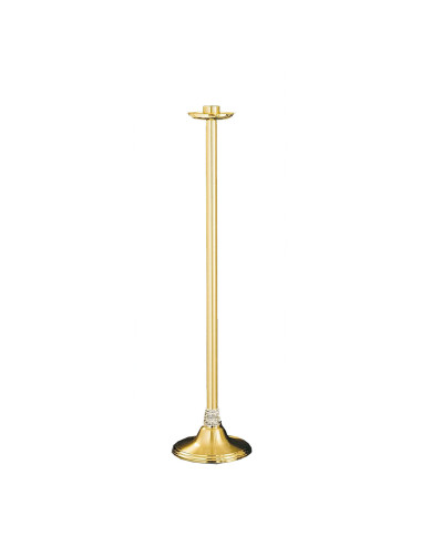 Modern style Standing Candlestick made in brass