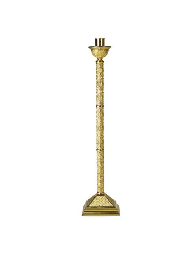Romanesque style Candlestick made in brass