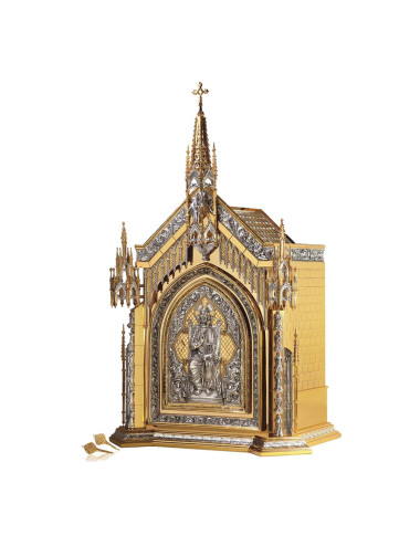 Tabernacle with Pantocrator, Holy Spirit and Sacred Heart