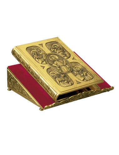 Modern Table Missal Stand with alpha and omega