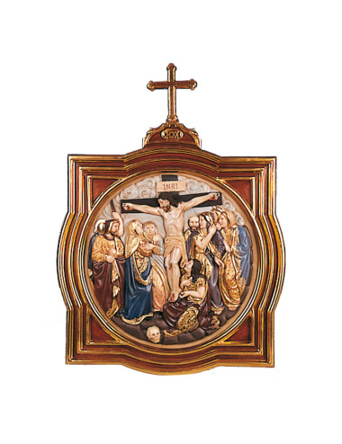 Stations of the Cross made in wood