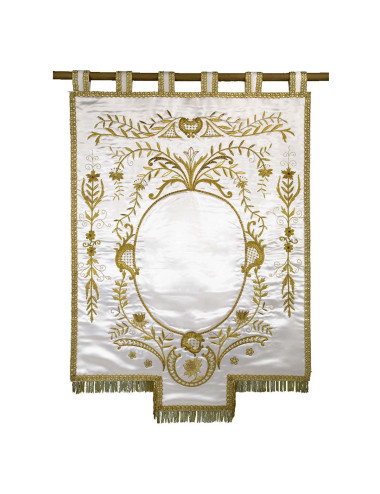 Hand-embroided Banner