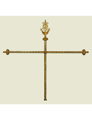 Solomonic Banner Hanger made in brass