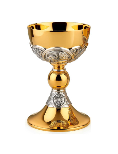 Chalice with the symbols of Four Evangelists
