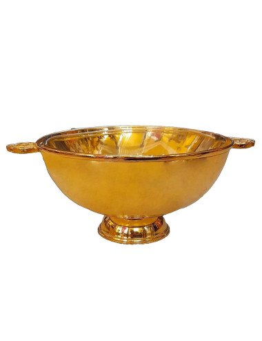 Special cauldron made in gold plated brass