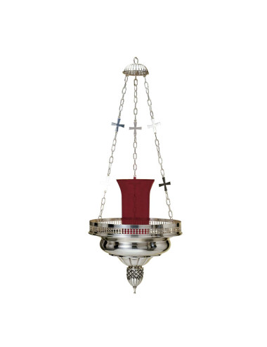 Hanging Sanctuary Lamp with classic lines